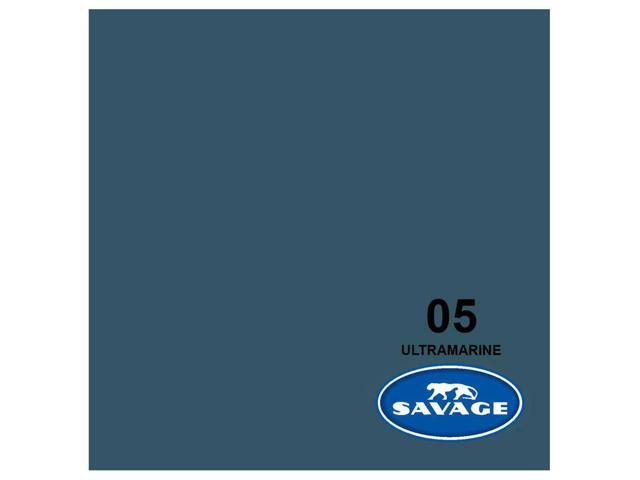 Savage Widetone Seamless Background Paper, 86' wide x 36' Ultramarine, #5