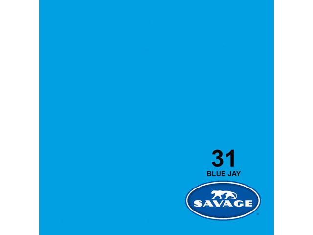 Savage Widetone Seamless Background Paper, 86' wide x 36' Blue Jay, #31