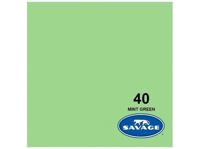 Savage Widetone Seamless Background Paper, 86' wide x 36' Mint Green, #40