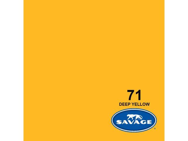 Savage Widetone Seamless Background Paper, 86' wide x 36' Deep Yellow, #71