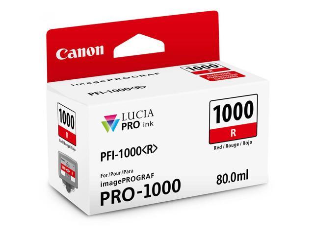 Canon 2 Pack PFI-1000R Red LUCIA PRO ink for imagePROGRAF PRO-1000