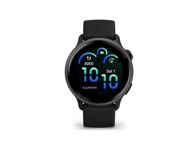 Garmin - vívoactive 6 GPS Smartwatch 42 mm Fiber-reinforced polymer - Slate with Black Band - (2025) - image 5