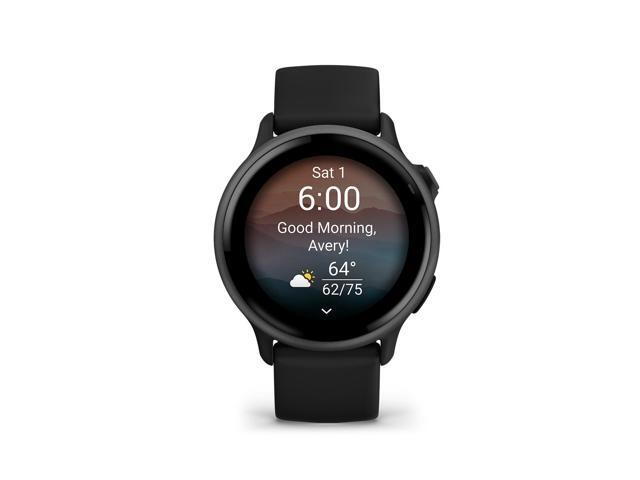 Garmin - vívoactive 6 GPS Smartwatch 42 mm Fiber-reinforced polymer - Slate with Black Band - (2025) - image 6