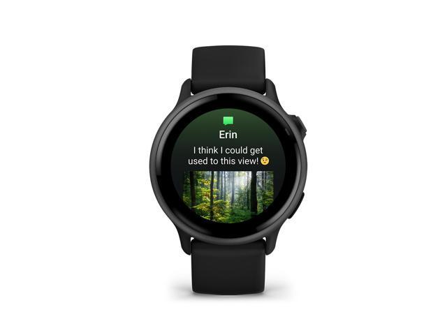 Garmin - vívoactive 6 GPS Smartwatch 42 mm Fiber-reinforced polymer - Slate with Black Band - (2025) - image 7