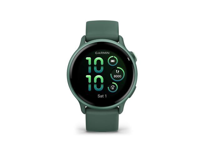 Garmin - vívoactive 6 GPS Smartwatch 42 mm Fiber-reinforced polymer - Metallic Jasper Green with Jasper Green Band - (2025) - image 5