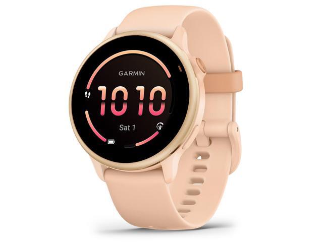 Garmin - vívoactive 6 GPS Smartwatch 42 mm Fiber-reinforced polymer - Metallic Pink Dawn with Pink Dawn Band - (2025) - image 4