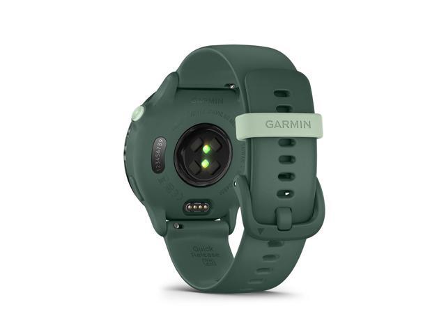 Garmin - vívoactive 6 GPS Smartwatch 42 mm Fiber-reinforced polymer - Metallic Jasper Green with Jasper Green Band - (2025) - image 9