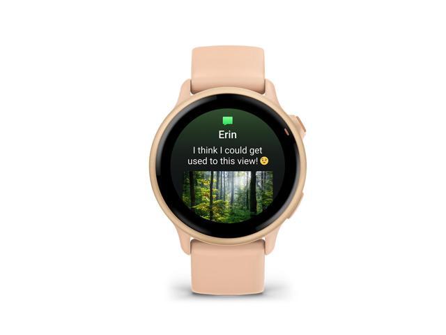 Garmin - vívoactive 6 GPS Smartwatch 42 mm Fiber-reinforced polymer - Metallic Pink Dawn with Pink Dawn Band - (2025) - image 7