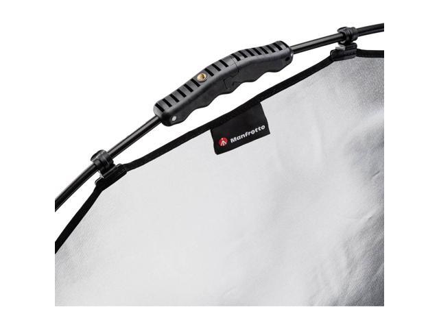 Manfrotto HaloCompact Plus Reflector, 38', Silver/White