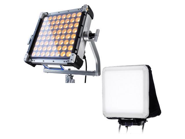 Creamsource Vortex4 1x1 325W RGBW LED Light Panel, Bundle with AIRGLOW 1x1 Booklight