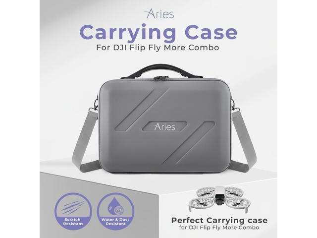 Aries Carrying Case for DJI Flip Fly More Combo, Gray