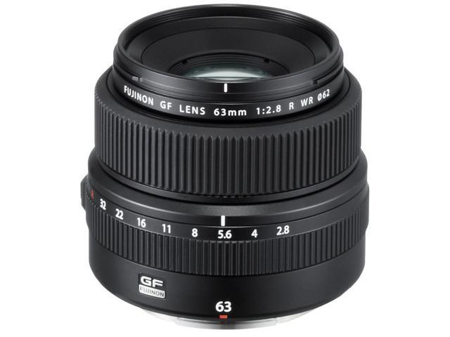 Fujifilm GF 63mm f/2.8 R WR Lens, Bundle with 62mm Digital Essentials Filter Kit and 15x15' Lens Wrap