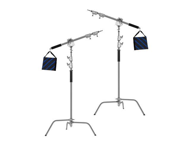 Great Video Maker C360 10.5' Turtle Base C-Stand and Cross Arm Boom Kit 192223234604