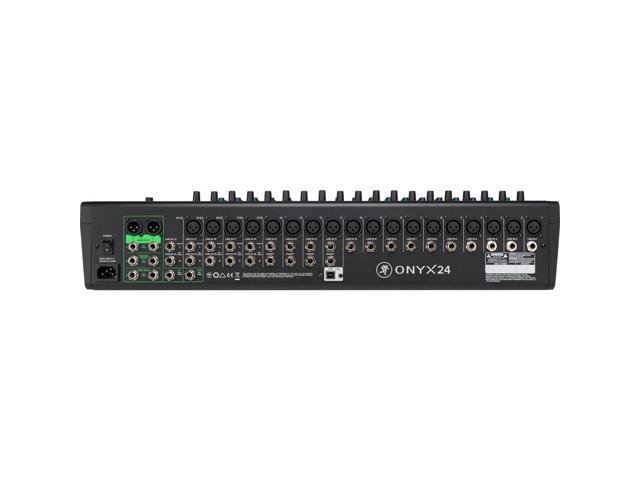 Mackie ONYX24 24-Channel Premium Analog Mixer with Multi-Track USB
