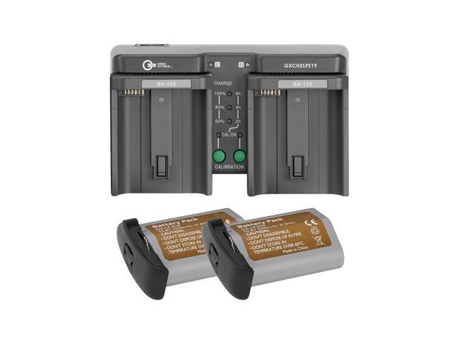 Green Extreme 2x LP-E19 37.8Wh 10.8V 3500mAh Camera Battery and Dual Charger Kit