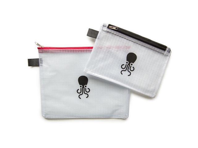 Tentacle Sync Mesh Pouch with One Pocket, Red #A03