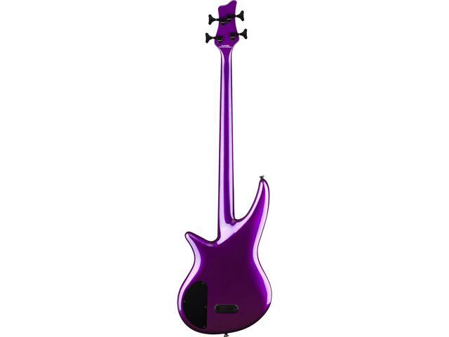 Jackson Jackson X Series Spectra Bass SBX IV Bass Guitar, Laurel Fingerboard, Deep Purple Metallic