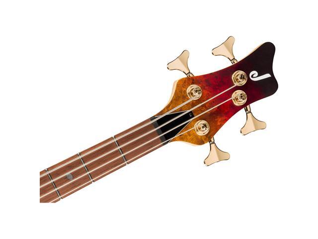 Jackson Pro Series Spectra Bass SBP IV Bass Guitar, Firestorm Fade