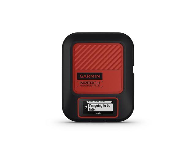 Garmin - inReach Messenger Plus SOS Satellite Communicator with Photo & Voice Messaging 1.08" GPS with Built-In Bluetooth - Black/Red - image 9