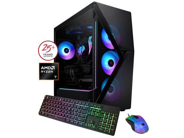 iBUYPOWER - Slate MESH Gaming Desktop PC - AMD Ryzen 9 9900X, NVIDIA GeForce RTX 5070Ti 16GB, 32GB DDR5 RGB,2TB NVMe - Black - image 8
