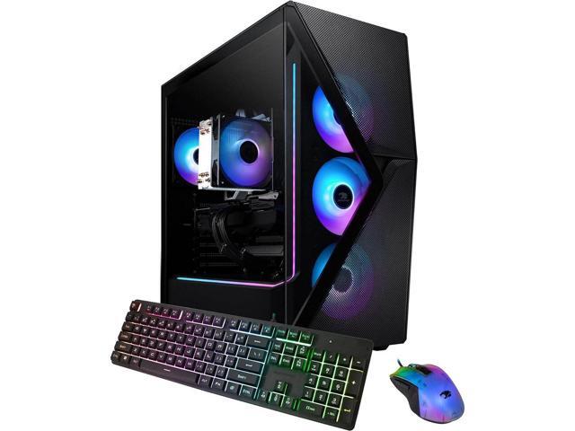 iBUYPOWER - Slate MESH Gaming Desktop PC - Intel Core Ultra 7 265F, NVIDIA GeForce RTX 5070Ti 16GB, 32GB RAM,2TB NVMe - Black - image 9