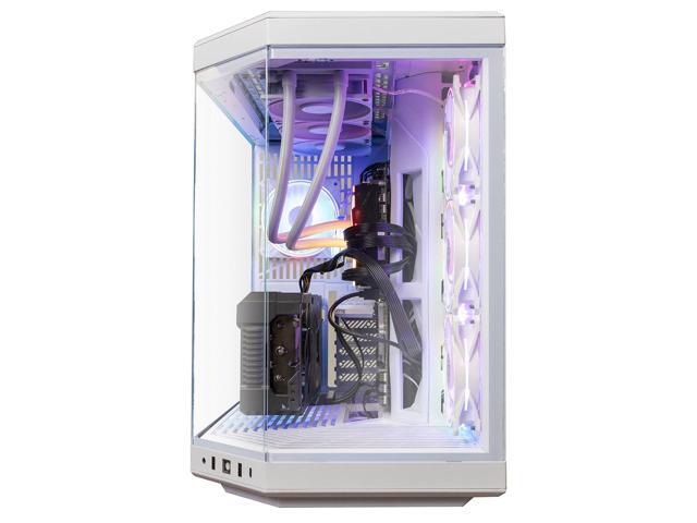 iBUYPOWER - Y70 Snow Gaming Desktop PC - AMD Ryzen 9 9900X, NVIDIA GeForce RTX 5070Ti 16GB, 64GB DDR5 RGB,1TB SSD - White - image 11