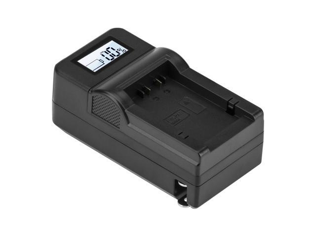 Green Extreme Compact Smart Charger with LCD Screen for Panasonic DMW-BMB9E