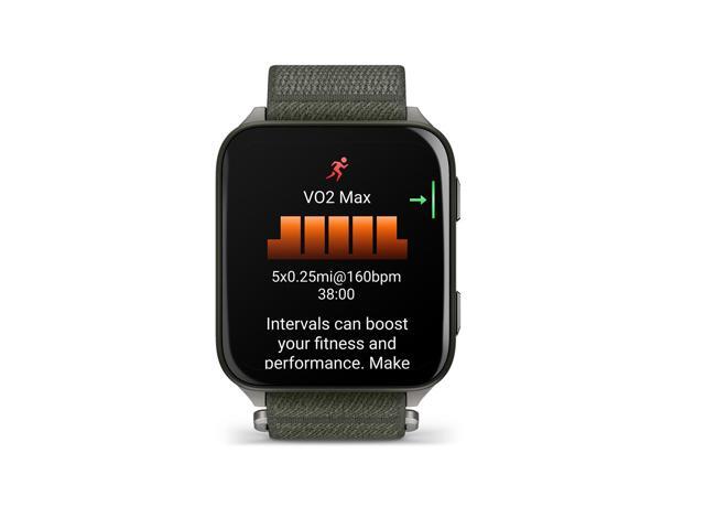 Garmin - Venu X1 GPS Smartwatch 51 mm Fiber-reinforced polymer - Moss with Titanium Caseback - (2025) - image 8