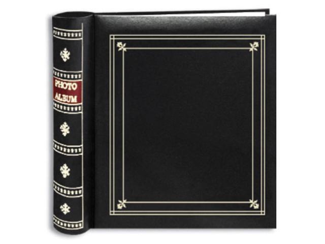 Pioneer Spiral Bound Le Memo Pocket Photo Album, Holds 200 4x6' Photos, Black