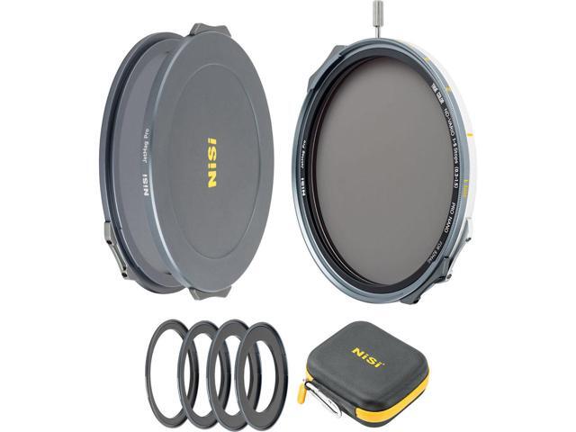 NiSi JetMag Pro 82MAG Variable ND Magnetic Flex Filter Kit with 4x Adapter Rings
