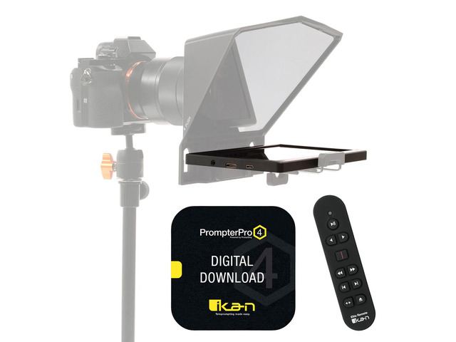 Ikan HS-PT700-UGK Homestream Teleprompter Upgrade Kit with 7' Monitor & Remote