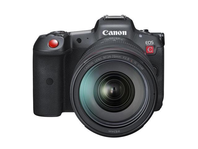 Canon - EOS R5 C 8K Video Mirrorless Cinema Camera with RF24-70 f/2.8 L IS USM Lens - Black - image 5