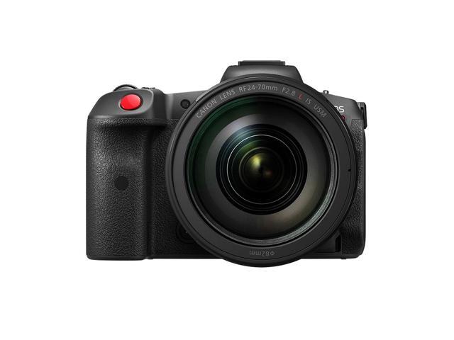 Canon - EOS R5 C 8K Video Mirrorless Cinema Camera with RF24-70 f/2.8 L IS USM Lens - Black - image 9