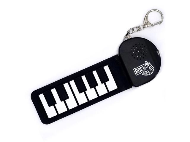 MUKIKIM Rock and Roll It Micro Piano with Keychain #MUK-PNBW-MINI