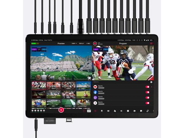 YoloLiv YoloBox Extreme 11.2' AIO Multi-Camera Live Streaming Device