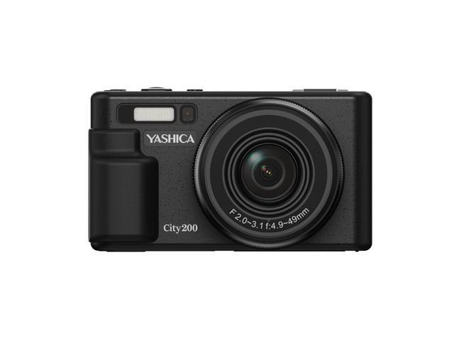 Yashica City 200 13MP 5K Ultra HD Digital Camera, Black #YAS-DGC200-BK