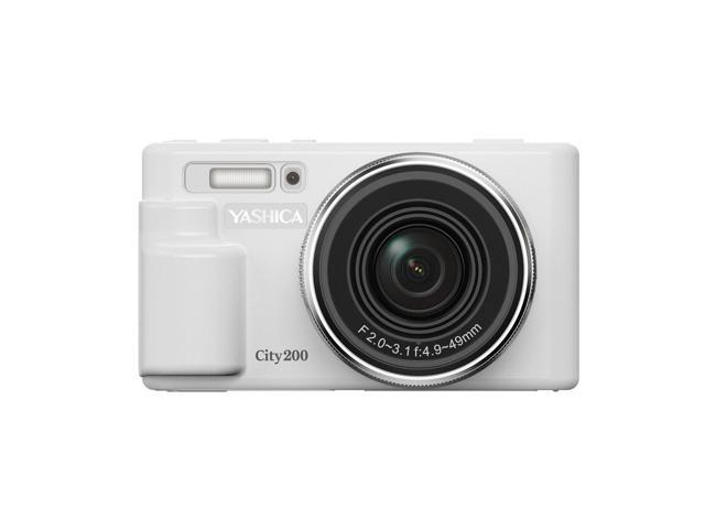 Yashica City 200 13MP 5K Ultra HD Digital Camera, White #YAS-DGC200-WH