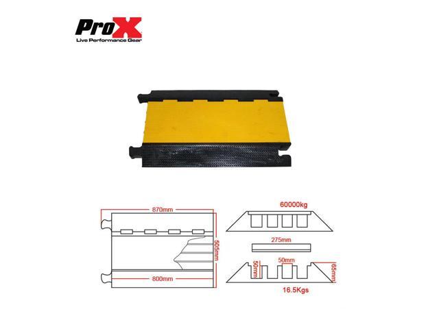 ProX XCP-4CH 4 Channel Cable Protector - image 5