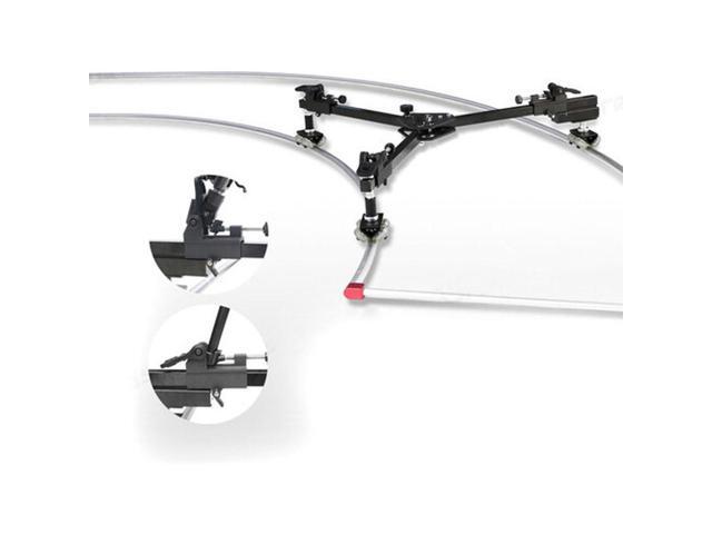 Came-TV Skater Dolly with 8 Straight & 20 Curved Rail Kit #JX300B-4101