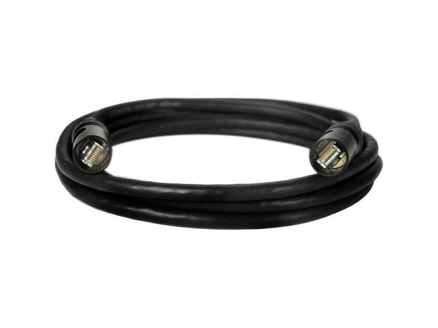 Whirlwind ENC6ASE 2' Ethercon to Ethercon Shielded Tactical CAT6A Cable