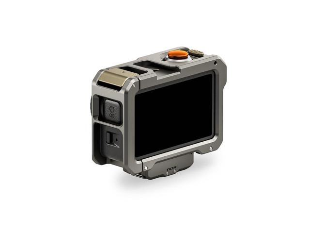 Tilta Camera Cage Base Kit for DJI Osmo Action 6, Titanium Gray