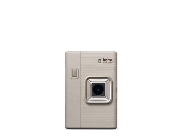 Fujifilm Instax Mini LiPlay+ Hybrid Instant Camera, Sand Beige #16948010