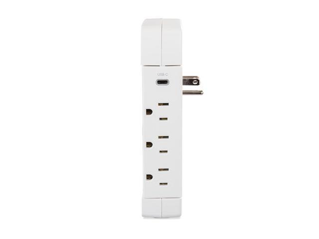 CyberPower CSP6WSUC 6-Outlet Wall-Tap Surge Protector with USB-A and USB-C Port