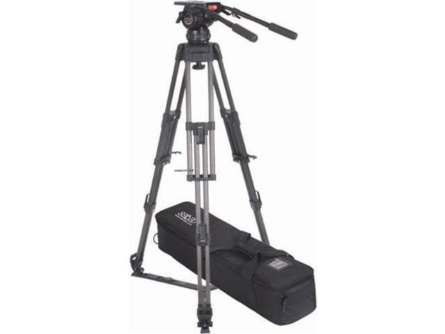 Cinegears Secced Reach Plus 6 3-Section Carbon Fiber Tripod with SC-V65/150RP Head and SC-FS100 Ground Spreader