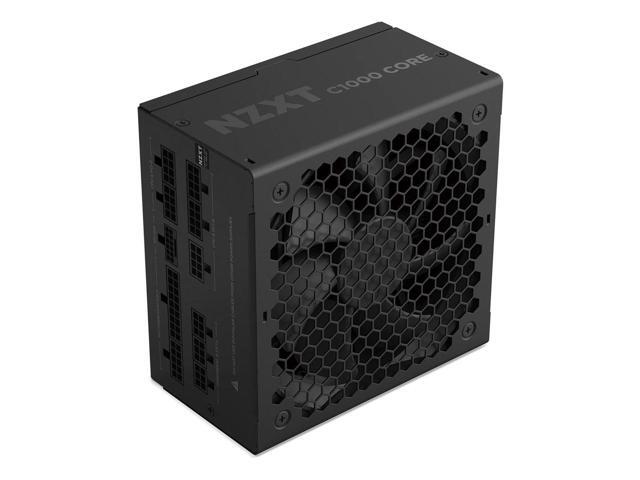NZXT - Gold Core 1000W ATX 3.1 / PCIE 5.1 80 Plus Gold Cybenetics Platinum Fully Modular Power Supply - Black - image 9