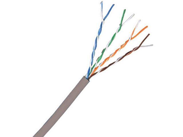 Comprehensive 1000' Cat 6 550Mhz Shielded Bulk Cable, Stranded Gray
