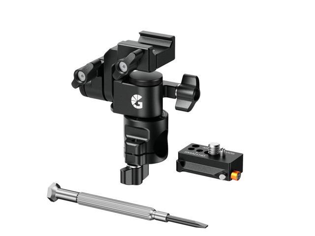 Bright Tangerine 15mm Universal Monitor Mount with Quick Release NATO Rail