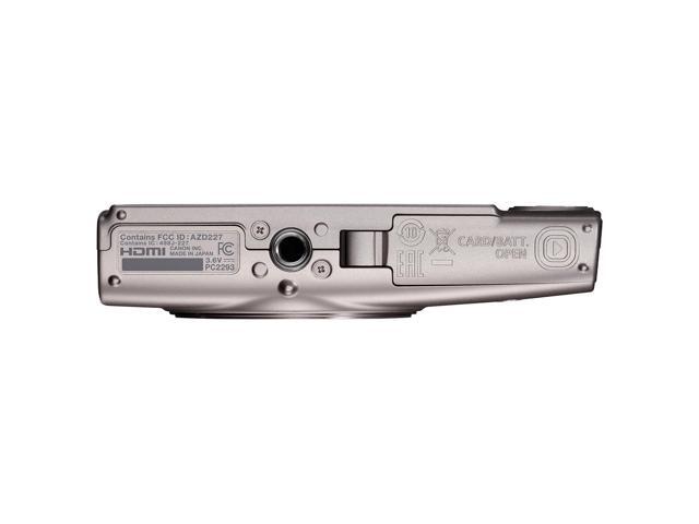 Canon - PowerShot ELPH 360 HS A Full HD Video 20.2-Megapixel Digital Camera - Silver - image 10