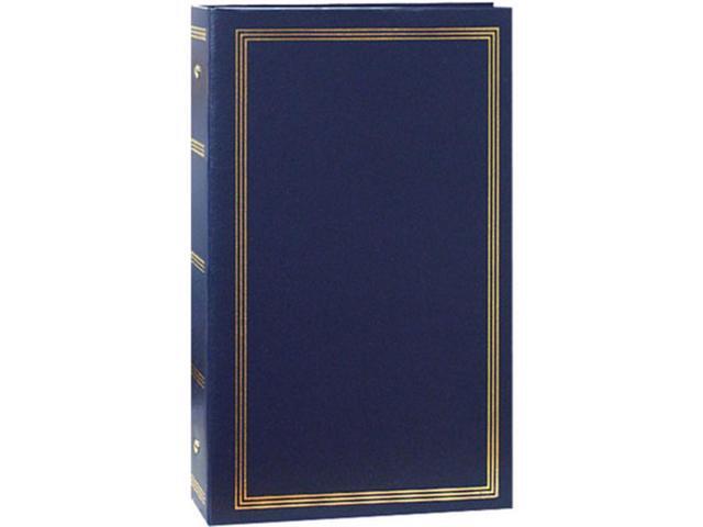Pioneer Classic 3 Ring Photo Album, Holds 300 4x6' Photos, 3 Per Page, Navy Blue