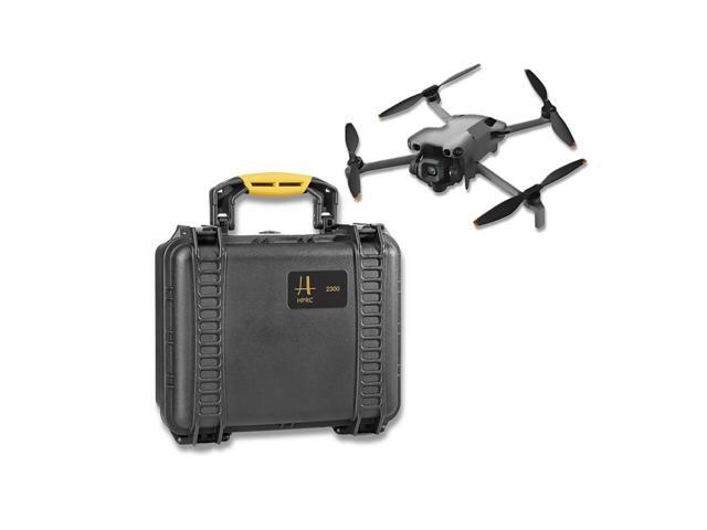 HPRC 2300 Hard Protective Case with Custom Foam for DJI Mini 5 Pro Fly More Combo, Black